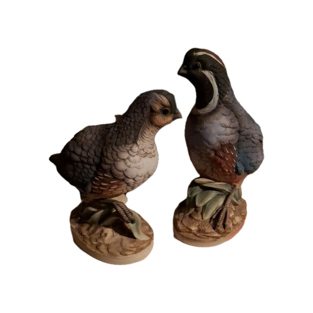 Vintage Andrea by Sadek California Quail by Andrea #8919 7.75" Tall (Pg48E)